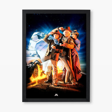 Back to the Future Collection Art Poster-Combo
