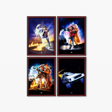 Back to the Future Collection Art Poster-Combo