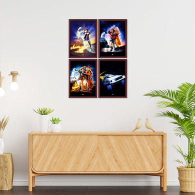 Back to the Future Collection Art Poster-Combo