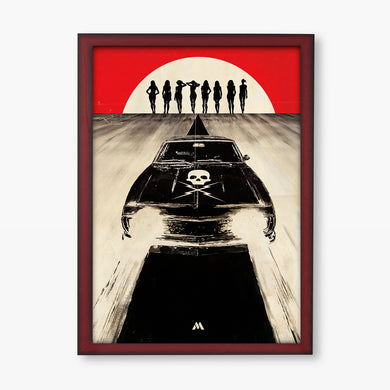 Tarantino Movie Collection Art Poster-Combo