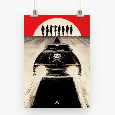 Tarantino Movie Collection Art Poster-Combo