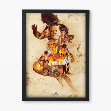 Tarantino Movie Collection Art Poster-Combo