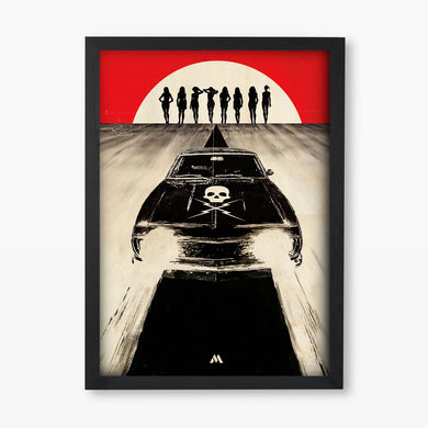 Tarantino Movie Collection Art Poster-Combo