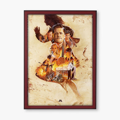 Tarantino Movie Collection Art Poster-Combo