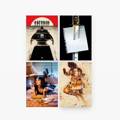 Tarantino Movie Collection Art Poster-Combo