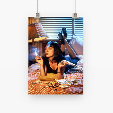 Tarantino Movie Collection Art Poster-Combo