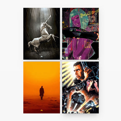 Blade Runner Collection Art Poster-Combo