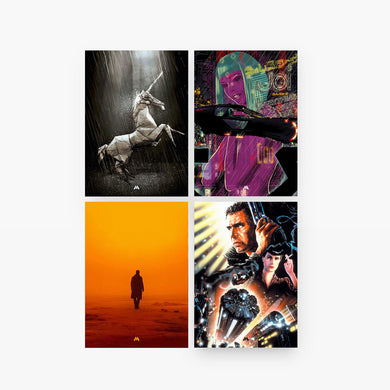 Blade Runner Collection Art Poster-Combo
