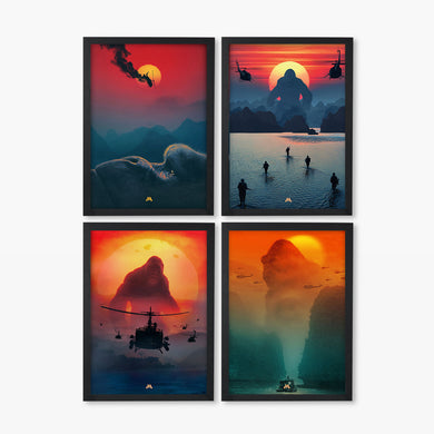 King Kong Collection Art Poster-Combo
