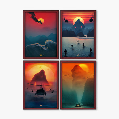 King Kong Collection Art Poster-Combo