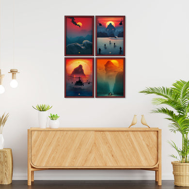 King Kong Collection Art Poster-Combo
