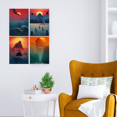 King Kong Collection Art Poster-Combo