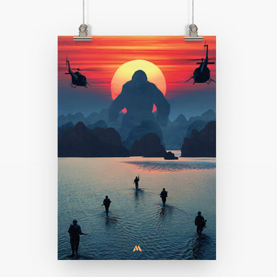 King Kong Collection Art Poster-Combo