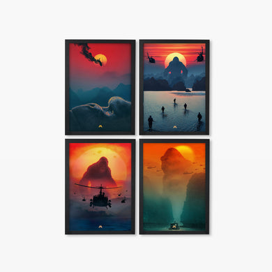 King Kong Collection Art Poster-Combo