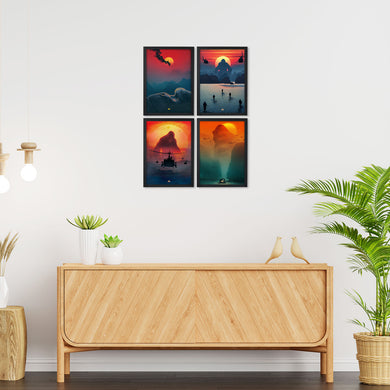 King Kong Collection Art Poster-Combo