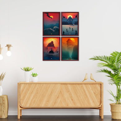 King Kong Collection Art Poster-Combo
