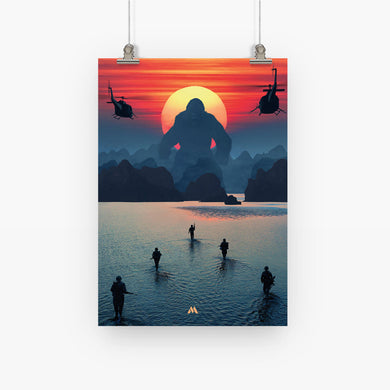 King Kong Collection Art Poster-Combo