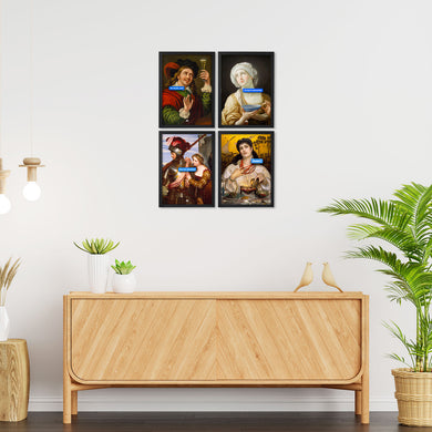 Laughable Masterpieces Collection Art Poster-Combo