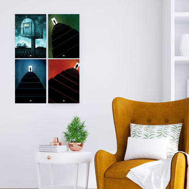 10 Cloverfield Lane Collection Art Poster-Combo