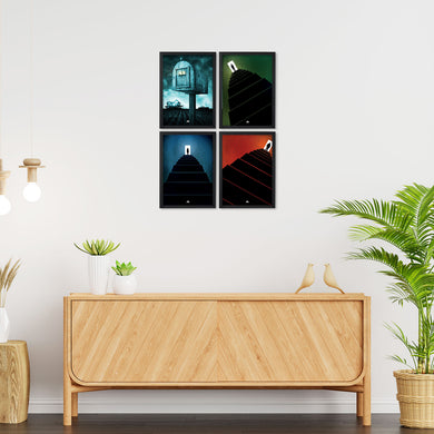 10 Cloverfield Lane Collection Art Poster-Combo