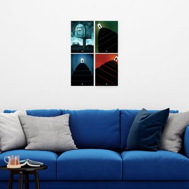 10 Cloverfield Lane Collection Art Poster-Combo