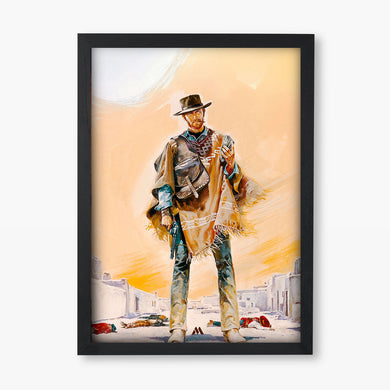 Clint Eastwood Collection Art Poster Combo