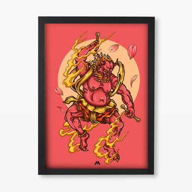 Japanese Shinto Art Collection Art Poster-Combo