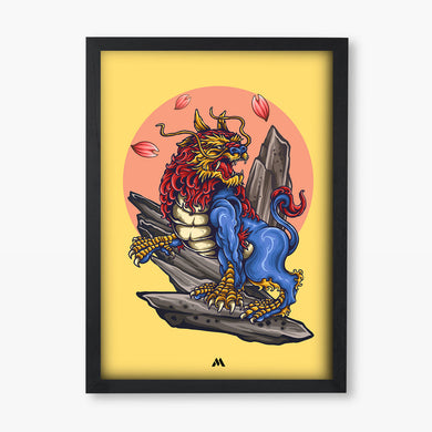 Japanese Shinto Art Collection Art Poster-Combo