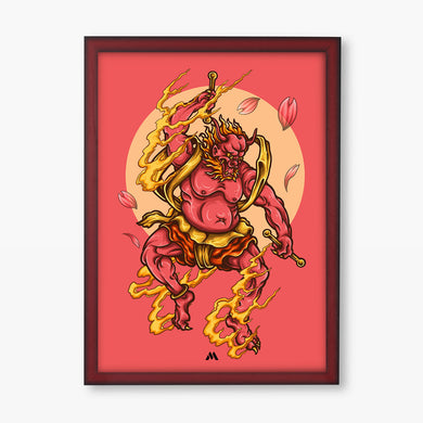 Japanese Shinto Art Collection Art Poster-Combo