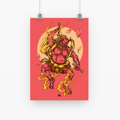 Japanese Shinto Art Collection Art Poster-Combo