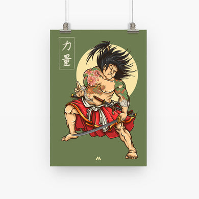 Japanese Shinto Art Collection Art Poster-Combo