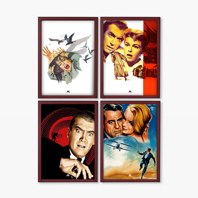 The Hitchcock Collection Art Poster-Combo