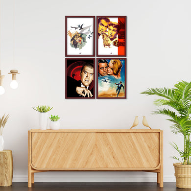 The Hitchcock Collection Art Poster-Combo