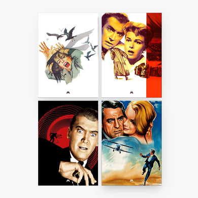 The Hitchcock Collection Art Poster-Combo