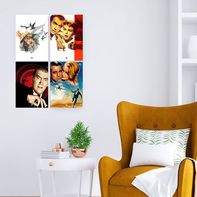 The Hitchcock Collection Art Poster-Combo