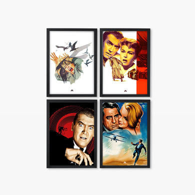 The Hitchcock Collection Art Poster-Combo