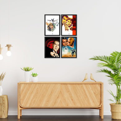 The Hitchcock Collection Art Poster-Combo