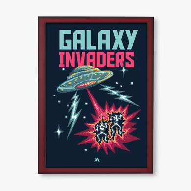 Retro Pixel Art Collection Art Poster-Combo