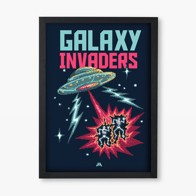 Retro Pixel Art Collection Art Poster-Combo