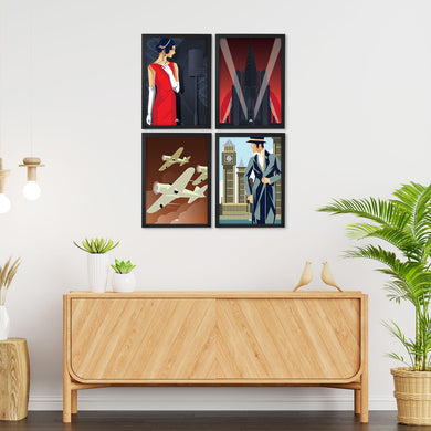 Art Deco Collection Art Poster-Combo