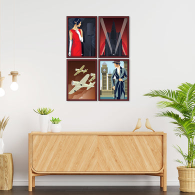Art Deco Collection Art Poster-Combo