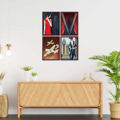 Art Deco Collection Art Poster-Combo