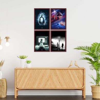 Horror Movie Collection Art Poster-Combo