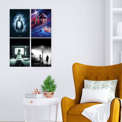 Horror Movie Collection Art Poster-Combo