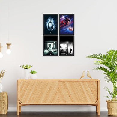 Horror Movie Collection Art Poster-Combo