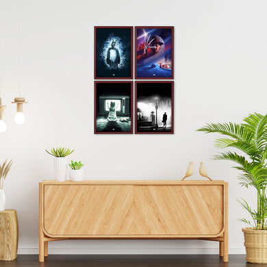 Horror Movie Collection Art Poster-Combo