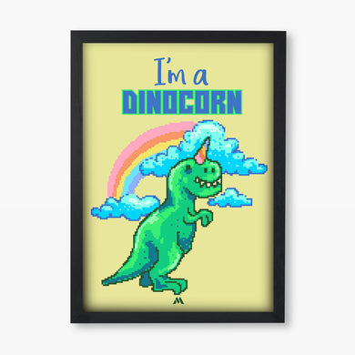 Vintage Pixel Art Collection Art Poster-Combo