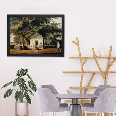 Sacred Tree of Hindus [Thomas Daniell] Art-Poster