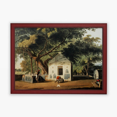 Sacred Tree of Hindus [Thomas Daniell] Art-Poster