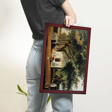 Sacred Tree of Hindus [Thomas Daniell] Art-Poster